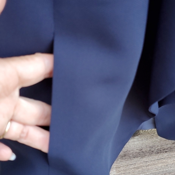 Talbot Navy Blue 2 pc Vest Suit S/P NWT Career suit - Picture 4 of 7